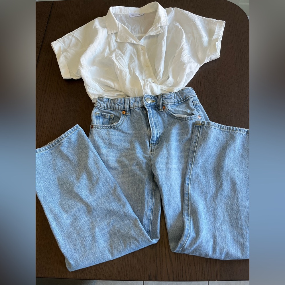 Zara Girls - Jeans + Top Outfit